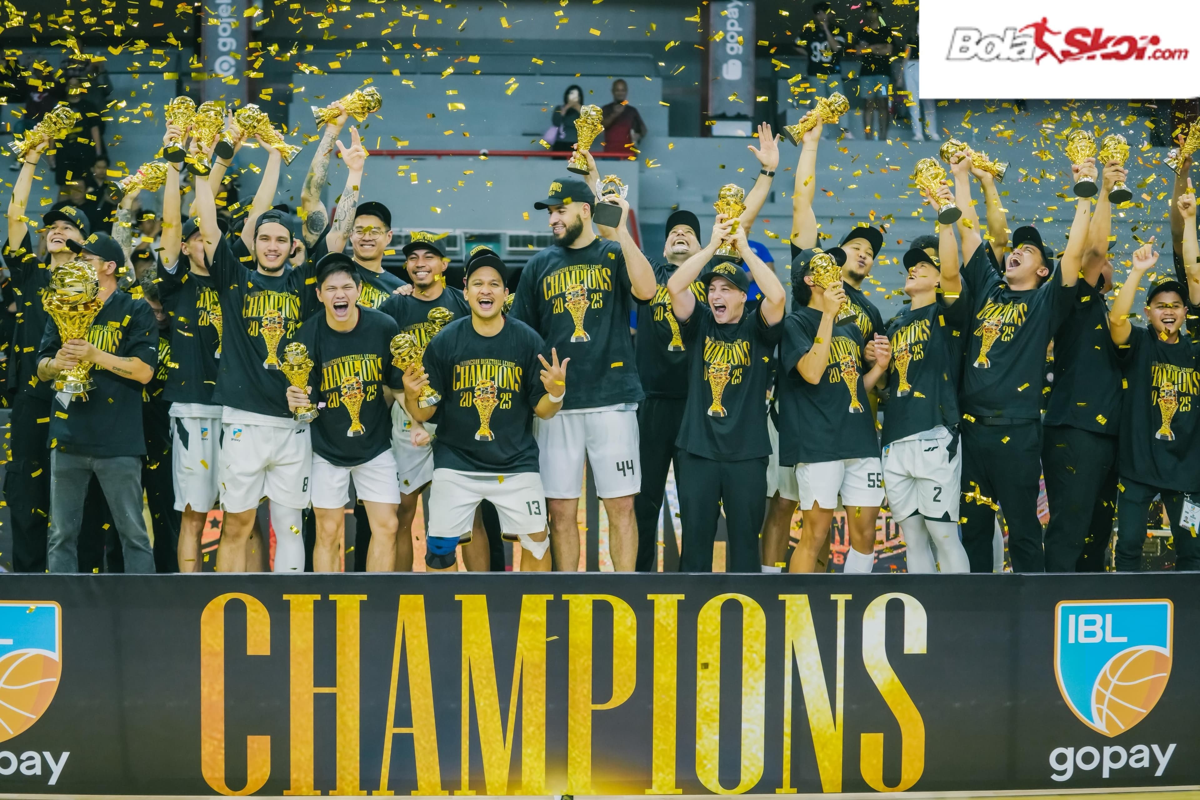 DEWA UNITED TANGGERANG RAIH GELAR JUARA IBL 2025 UNTUK PERTAMA KALINYA