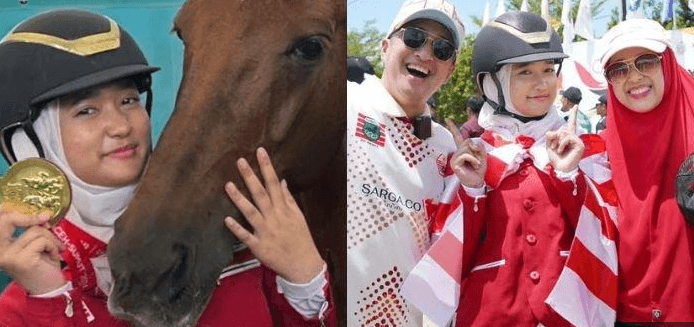 Bangga! Reaksi Irfan Hakim saat Aisha Sabet Emas di PON 2024,