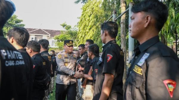 Pengesahan Warga Baru PSHT Jombang, 453 Polisi Diturunkan, Penggembira Luar Daerah Dilarang Hadir