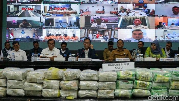 BNN Sita 136,5 Kg Sabu dalam Operasi Saber Bersinar 2026