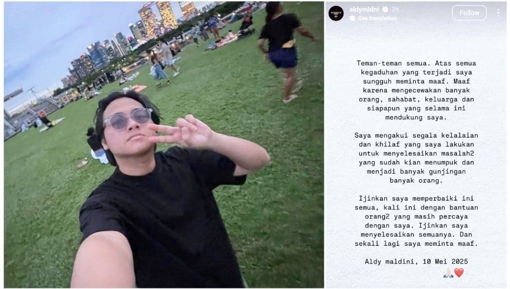 Aldy Maldini Minta Maaf, Ternyata Dinner Bareng Fans Bukan Dinner Nipu!
